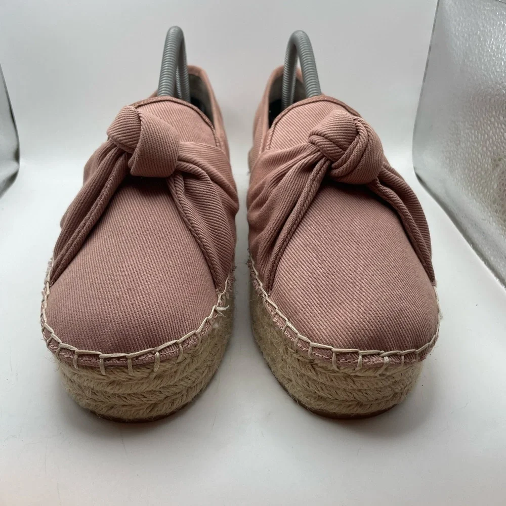 Circus by Sam Edelman Columbia pink espadrilles platform loafers size 11